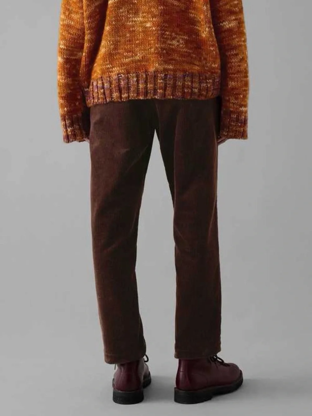 Toast Gabi Organic Pull On Cord Trouser in Chestnut Size UK 12 US 8 - Picture 2 of 11